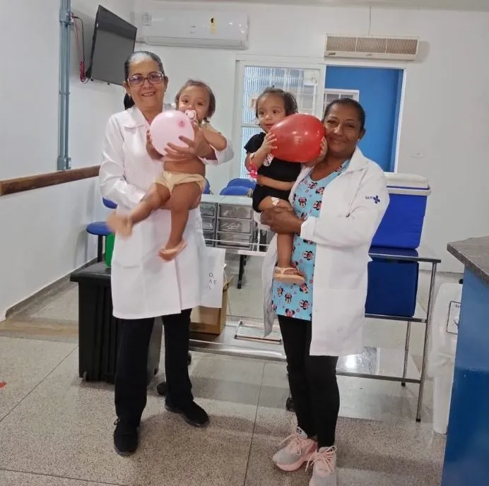 Dia D de vacinação contra o sarampo ampliou cobertura vacinal em Três Lagoas (Foto - Prefeitura de Três Lagoas)