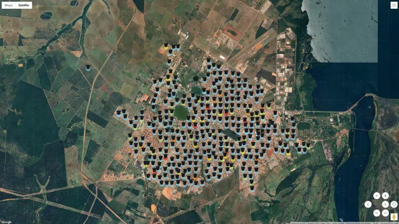 Mapa de Calor aponta áreas de risco para o Aedes aegypti em Três Lagoas (Foto - Prefeitura de Três Lagoas)