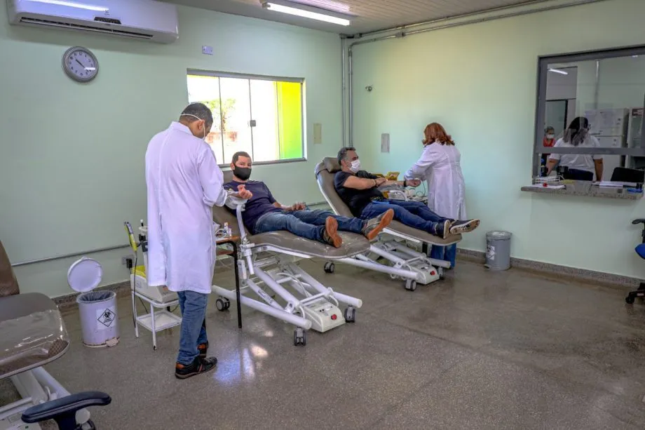 Hemosul de Três Lagoas solicita doações de sangue dos tipos O e A negativos. (Foto: Prefeitura de Três Lagoas)