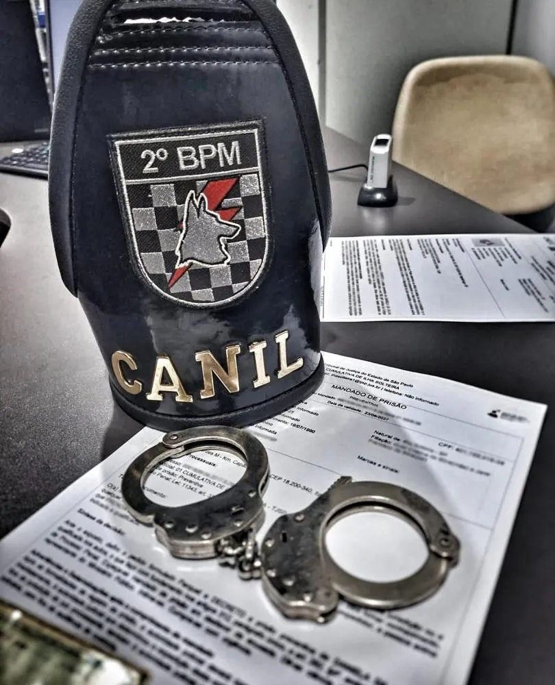 Policia Militar do 2º BPM cumpriu dois mandados de prisão em Três Lagoas. (Foto: Polícia Militar)