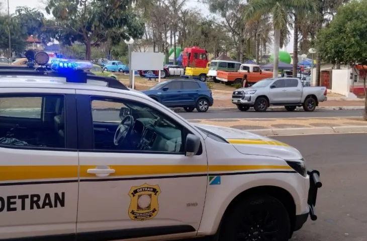 Operações do Detran-MS em agosto abordaram mais de 5 mil veículos em todo o estado (Foto - Agência de Noticias do Governo de MS)