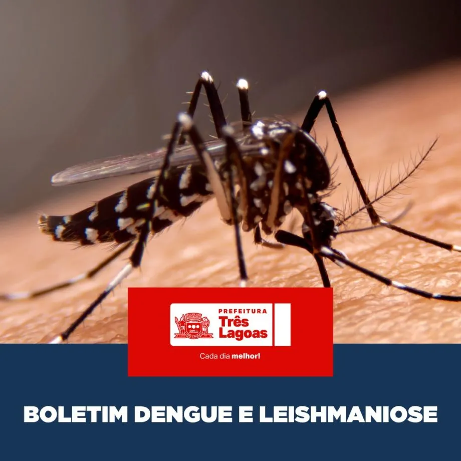 Divulgação do Boletim Dengue e Leishmaniose (Foto - Prefeitura de Três Lagoas)