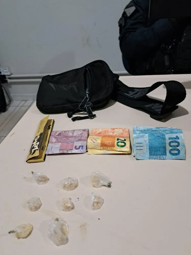GETAM apreendeu adolescente de 14 anos com crack e dinheiro em Três Lagoas (Foto – Divulgação)