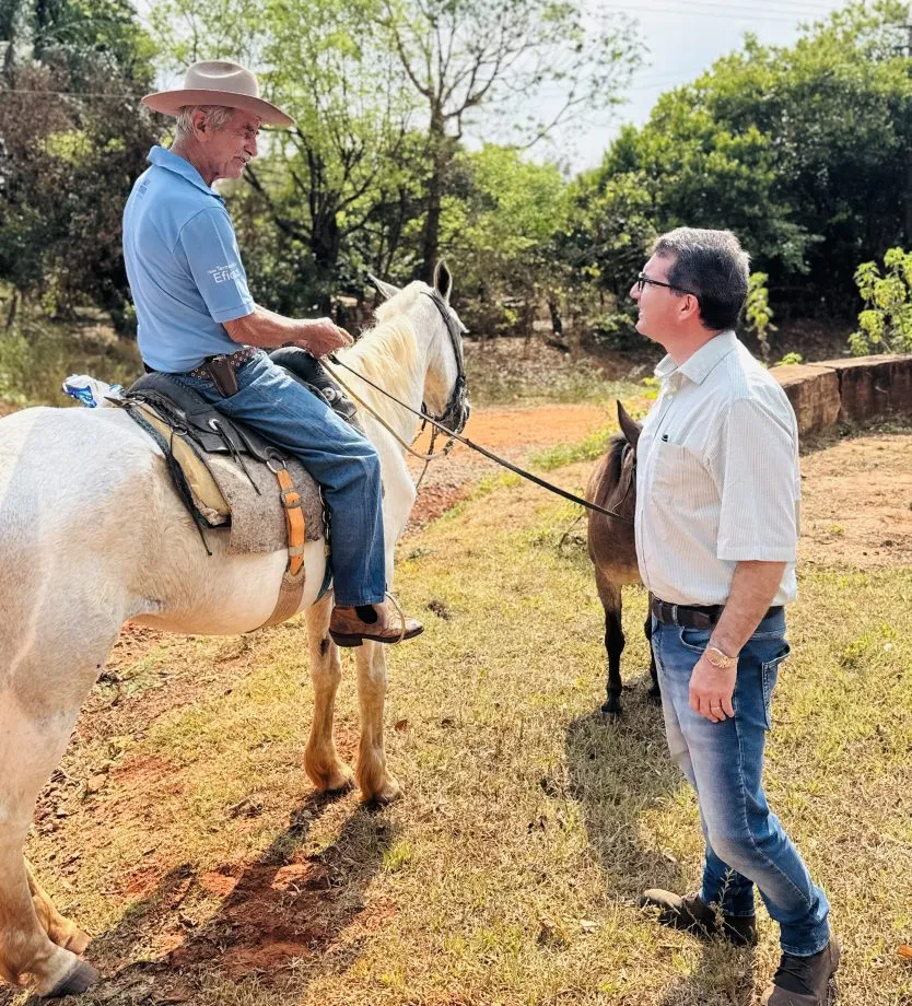 Prefeito Dr. Cassiano Maia visita os distritos de Garcia e Arapuá para ouvir demandas e apresentar soluções (Foto - Prefeitura de Três Lagoas)