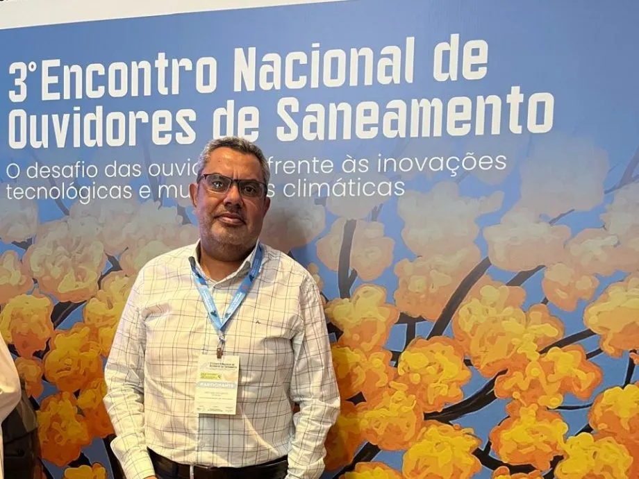 Ouvidor de Três Lagoas representou o município em encontro nacional de saneamento em Campo Grande (Foto - Prefeitura de Três Lagoas)