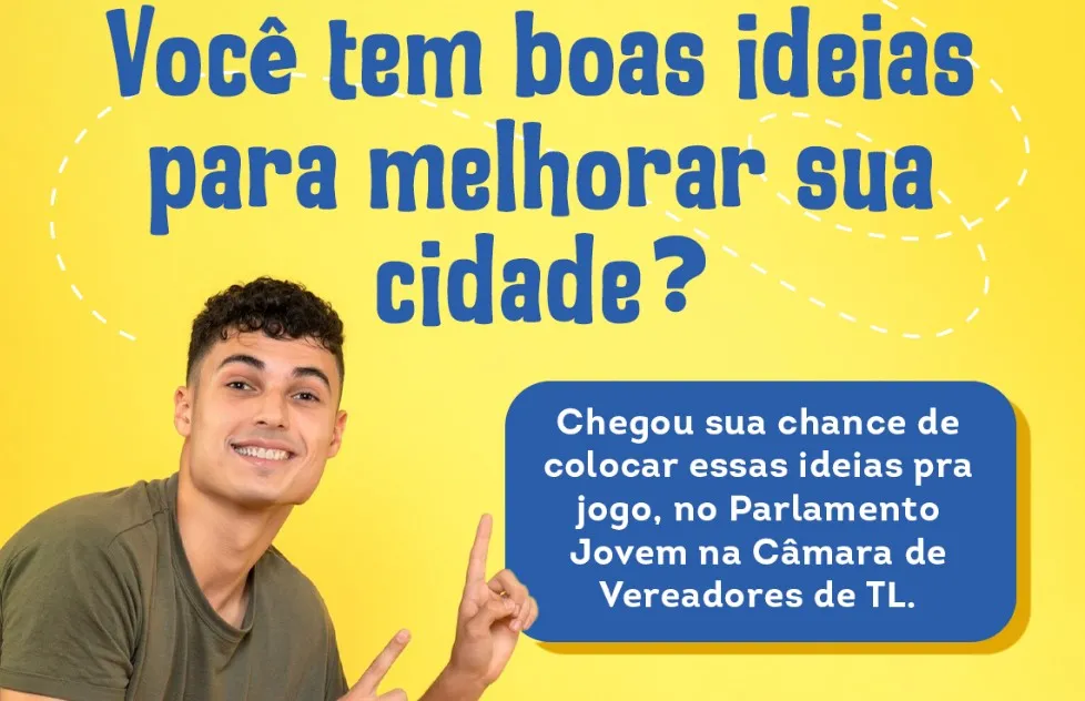 Jovens vereadores durante sessão do Parlamento Jovem em Três Lagoas (Foto - Gabriela Fernandes/Câmara Municipal)
