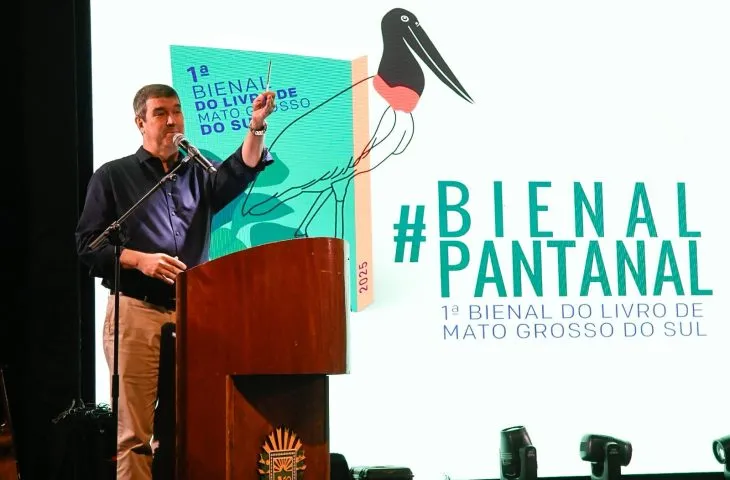 Abertura da Bienal Pantanal reúne público e autoridades no Centro de Convenções Rubens Gil de Camillo, em Campo Grande (Foto - Bruno Rezende/Governo de MS)