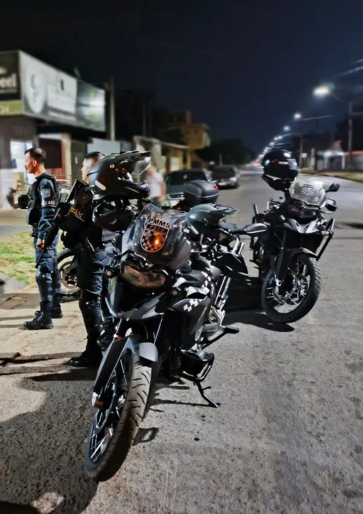 Homem de 26 anos foi preso pelo GETAM durante rondas no bairro Vila Haro (24h News MS)