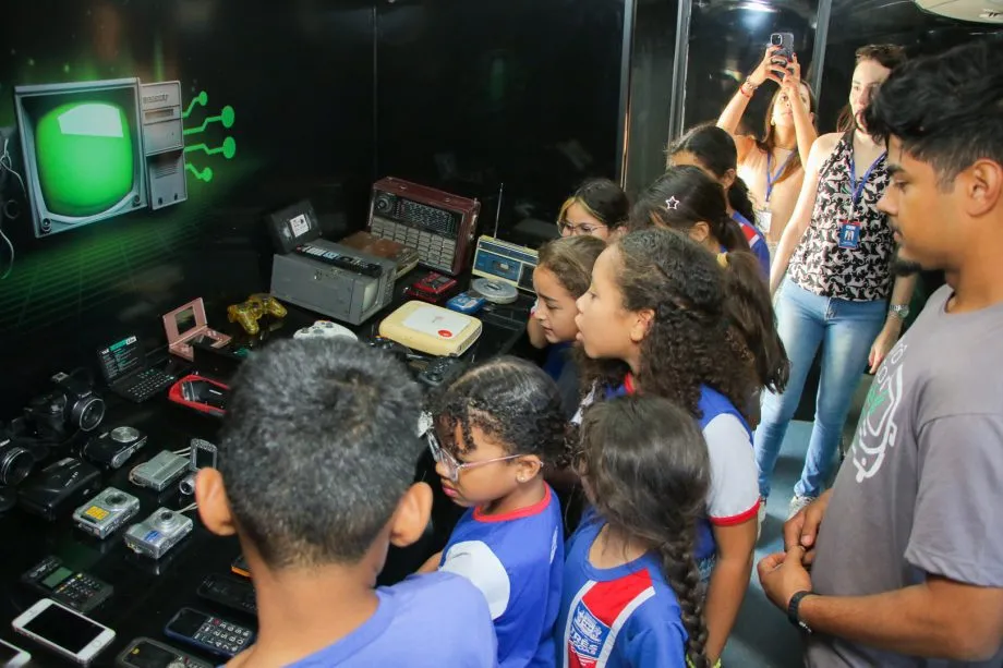 Moradores participam da Caravana “Eletrônico Não é Lixo” e aprendem sobre descarte consciente em Três Lagoas (Foto Prefeitura de Três Lagoas)
