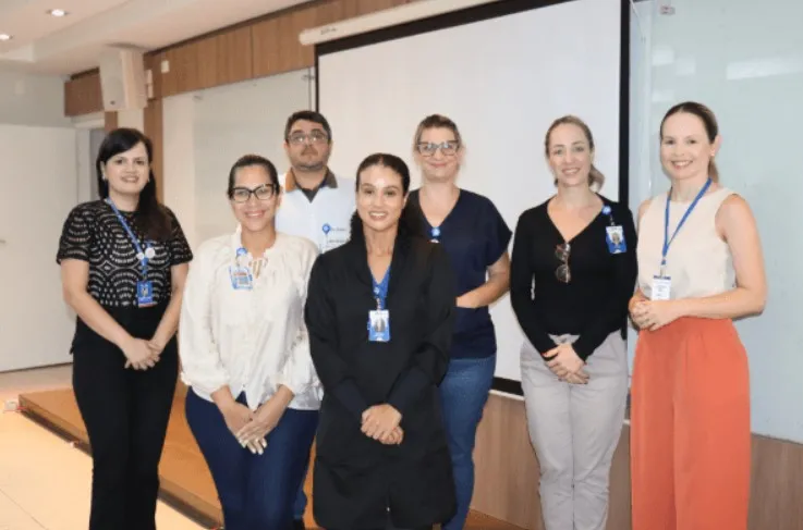 Equipe da Vigilância Epidemiológica e do Hospital Auxiliadora alinham protocolos no enfrentamento à Dengue (Foto Divulgação/Prefeitura de Três Lagoas)