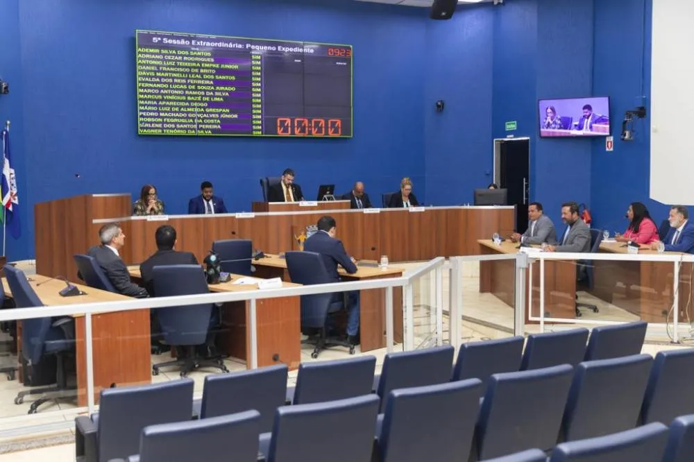 Sessão extraordinária da Câmara aprovou parecer do TCE/MS e considerou regulares as contas da Prefeitura de 2021 (Foto - Câmara de Três Lagoas)