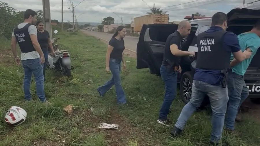 Equipe da DAM localizou o suspeito que tentou fugir mais acabou preso em flagrante em Três Lagoas (Foto - Polícia Civil)