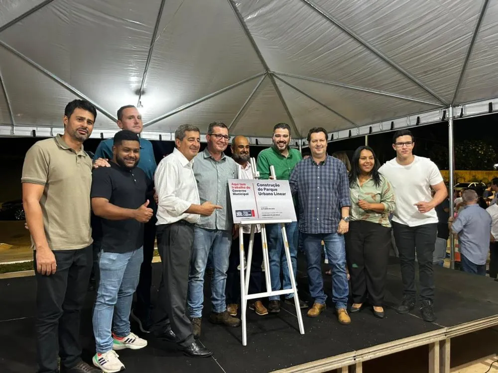 Prefeito Dr Cassiano Maia entrega novo Parque Linear e garante mais lazer, esporte e segurança para a população em Três Lagoas