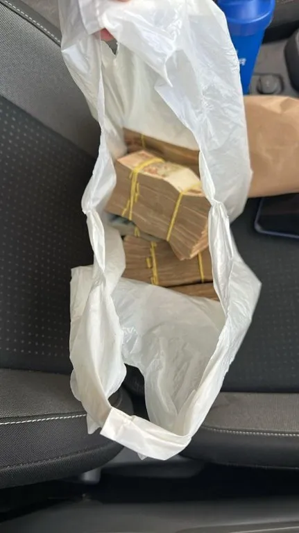 Polícia Federal apreendeu R$ 160 mil durante entrega ilícita de dinheiro em Três Lagoas (Foto – Polícia Federal)