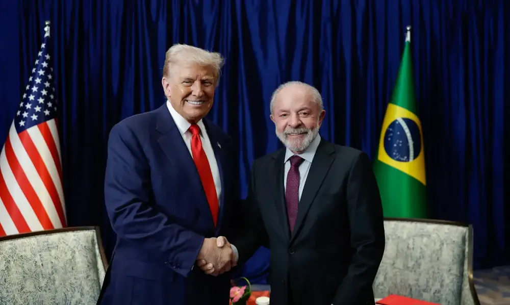 Lula e Donald Trump discutem tarifas, comércio e cooperação durante contato bilateral (Foto - Ricardo Stuckert)