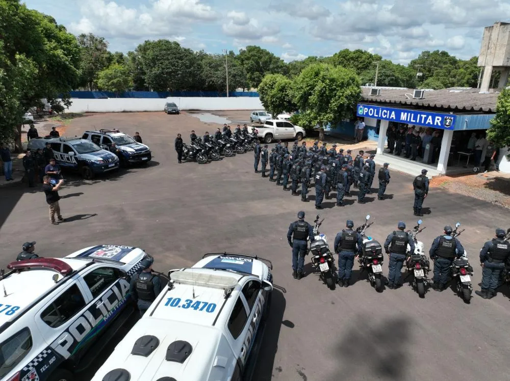 Lançamento da Operação Boas Festas 2025 aconteceu no 2º BPM com autoridades civis e militares presentes (Foto – Policia Militar)