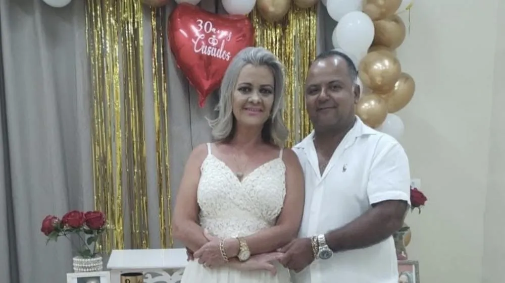 Clarice e Paulo César, unidos na vida e lembrados com saudade. (Foto: Reprodução das redes sociais)