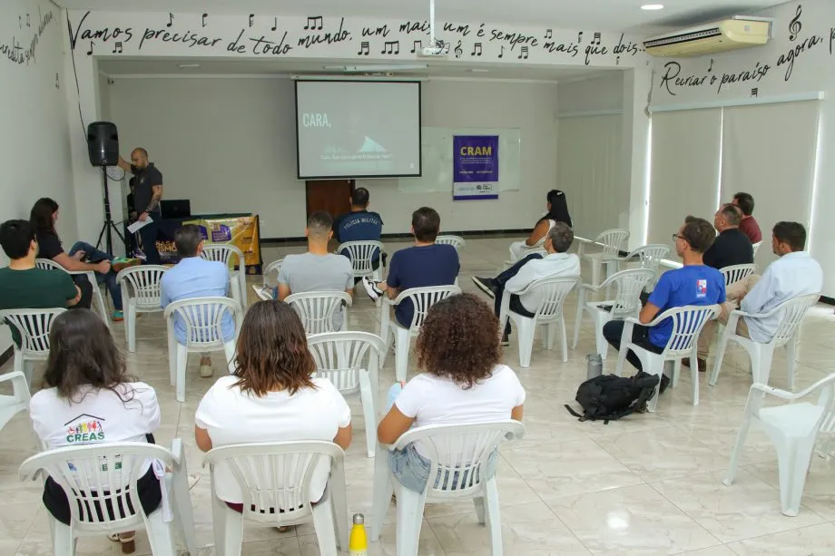 Ação reuniu servidores e autoridades durante a programação da campanha no SSPM (Foto - Prefeitura de Três Lagoas)