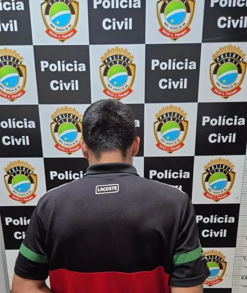 Investigação da Polícia Civil resultou na prisão preventiva de jovem suspeito de furtos de motocicletas em Três Lagoas (Foto - Polícia Civil)