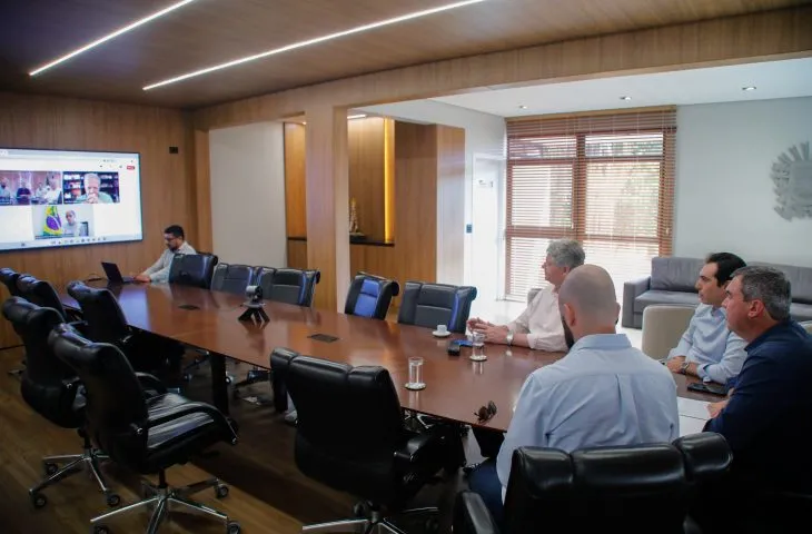 Governador Eduardo Riedel participa de reunião com a ministra Marina Silva para alinhar estratégias da COP15 em Mato Grosso do Sul (Foto - Saul Schramm / Governo de MS)