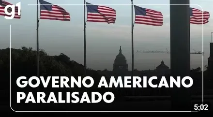  Governo americano enfrenta paralisação
