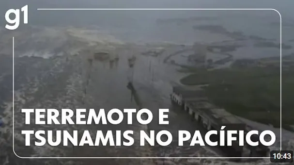 Mais de 20 países receberam alertas de tsunami; ondas podem viajar 800 km/h