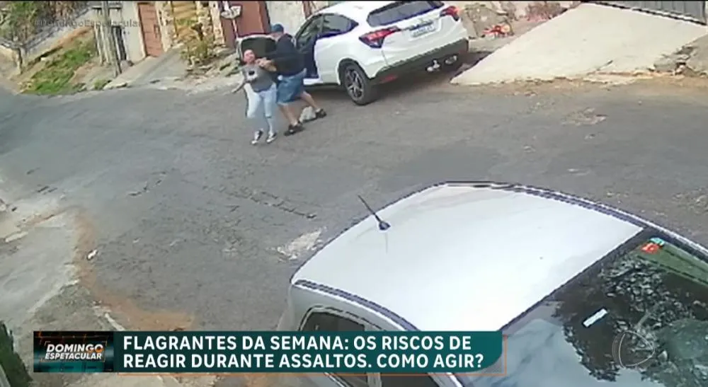 Flagrantes da semana: entenda os riscos de reagir durante assaltos