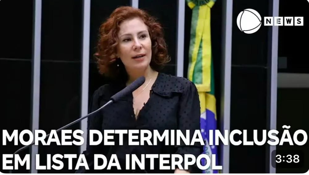 MORAES DETERMINA INCLUSÃO EM LISTA DA INTERPOL